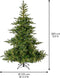 Everlands Grandis Fir Kunstkerstboom - 180 cm - 400 LED - 1564 Takken