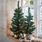Everlands - Kerstboom - in jute zak - 75 cm