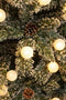 Black Box Trees Kaprun - Kunstkerstboom met LED verlichting - H60 x Ø39 cm Groen frosted Rood