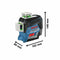 Bosch GLL 3-80 CG - Lijnlaser - 3 x 360° lijnen - Groen