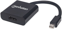 Manhattan 152570 - Mini-DisplayPort naar HDMI Adapter - Actieve signaalconversie - Zwart