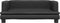 vidaXL - Hondenmand - 80x45x30 - cm - kunstleer - zwart
