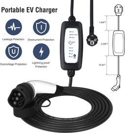 EVIEUN EV Oplader Type 2 Draagbare Ev Charger
