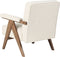 EVJE - Fauteuil - Beige - Polyester