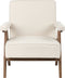 EVJE - Fauteuil - Beige - Polyester