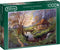 Falcon Cottage in the Woods - Legpuzzel - 1000 stukjes - Multicolor