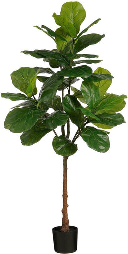 Mica Decorations Kunstplant Ficus - 60x60x182 cm - Polypropyleen - Groen