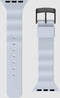 UAG Aurora Strap U bandje voor de Apple Watch Series 1 / 2 / 3 / 4 / 5 / 6 / 7 / 8 / 9 / SE - 38 / 40 / 41 mm - Soft Blue