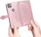 iMoshion Hoesje Geschikt voor Motorola Moto G 5G Hoesje Met Pasjeshouder - iMoshion Mandala Bookcase - Rosé Goud