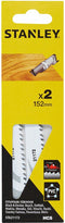 Stanley STA21172-XJ - Reciprozaagblad - Hout/Kunststof 152mm - Universeel