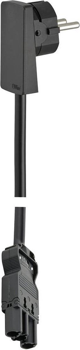 EVOline 1512 0015 2100 Aansluitkabel Stroom Zwart 1.5 m