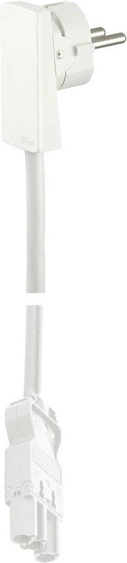 EVOline 1512 0015 2300 Aansluitkabel Stroom Wit 1.5 m