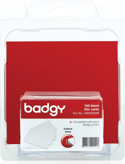 Evolis CBGC0020W blanco plastic kaarten