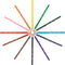 Evolution Kleurpotloden, Diverse Kleuren, L: 17,5 cm, 3 mm, 288 Stuk
