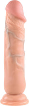 Evolved Dildo Love Toy Realistic Dong, Light 17.7 Cm beige