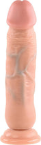 Evolved Dildo Love Toy Realistic Dong, Light 17.7 Cm beige