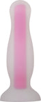 Evolved Luminous Glow In The Dark Buttplug Small Roze