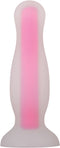 Evolved Luminous Glow In The Dark Buttplug Small Roze