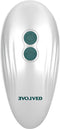 Evolved Palm Pleasure Clitoris Stimulator Wit/Groen