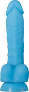 Evolved Touch & Glow Dildo Aqua