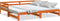 vidaXL - Slaapbank - met - onderschuifbed - 80x200 - cm - massief - grenenhout