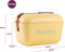Polarbox Retro Koelbox - 12 Liter - Duurzaam - Geel