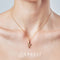 Chocli halsketting slang 18k verguld