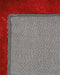 EVREN - Shaggy vloerkleed - Rood - 200 x 200 cm - Polyester