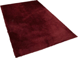 EVREN - Shaggy vloerkleed - Rood - 200 x 300 cm - Polyester