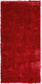 EVREN - Shaggy vloerkleed - Rood - 80 x 150 cm - Polyester