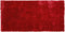 EVREN - Shaggy vloerkleed - Rood - 80 x 150 cm - Polyester