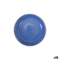 Diep bord La Mediterránea Calobra Blauw (18 Stuks)