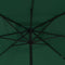vidaXL - Vierkante - Tuinparasol - 295x245 - cm - Groen