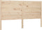 vidaXL - Hoofdbord - 156x4x100 - cm - massief - grenenhout