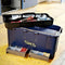 Raaco Compact 27 - Gereedschapskoffer - 2 lades uitneembare bak 6 inzetbakjes - Blauw