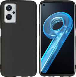 iMoshion Hoesje Geschikt voor Realme 9i Hoesje Siliconen - iMoshion Color Backcover - Zwart