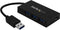 Startech.com HB30A3A1CFB - 4-Port USB Hub - USB 3.0 - 3x USB-A en 1x USB-C - Zwart