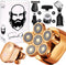 6-in-1 Scheerapparaat Mannen – Trimmer - Sansbeauté® SkullSharp V1 | 6 HEAD - Nat & Droog - Face