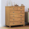 vidaXL - Ladekast - 'ASKIM'91x40x95,5 - cm - Massief - Hout - Pine