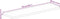 vidaXL - Tafelblad - rechthoekig - 110x30x3,8 - cm - massief - mangohout