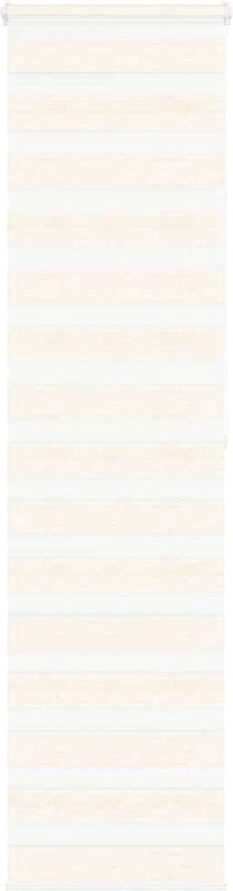 vidaXL - Zebra - rolgordijn - 55x200 - cm - stofbreedte - 50,9 - cm - marmerbeige