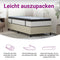vidaXL - Pocketveringmatras - middelhard - 90x190 - cm - superkingsize