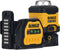 DeWalt DCE089NG18 - Kruislijnlaser - 3 lijnen - Groen