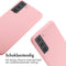 iMoshion Hoesje Geschikt voor Samsung Galaxy S21 Hoesje Met Koord - iMoshion Siliconen hoesje met koord - Roze
