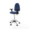 Piqueras y Crespo B2D05RP - Bureaustoel - Hoogteverstelbaar met armleuning - Marineblauw