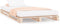 vidaXL - Palletbed - massief - grenenhout - 90x200 - cm
