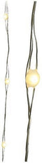 Lumineo Micro Led Stringlights Verlichting Zilverdraad 24M 480 Leds Buiten Warm Wit