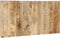 vidaXL - Hoofdbord - 160 - cm - massief - ruw - mangohout