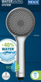 WENKO Handdouche WaterSaving - ø95mm - 1 straalsoort - Chroom - Douchekop - Waterbesparend