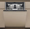 WHIRLPOOL W7IHP40LC - Inbouw vaatwasser 60cm - 15 couverts 40 dB(A) - zwart glas